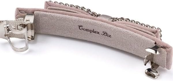 Complex Biz クリスタルメッシュ リボンバレッタ(グレージュ) クリスタルメッシュ リボンバレッタ(グレージュ) | バレッタ | COMPLEX