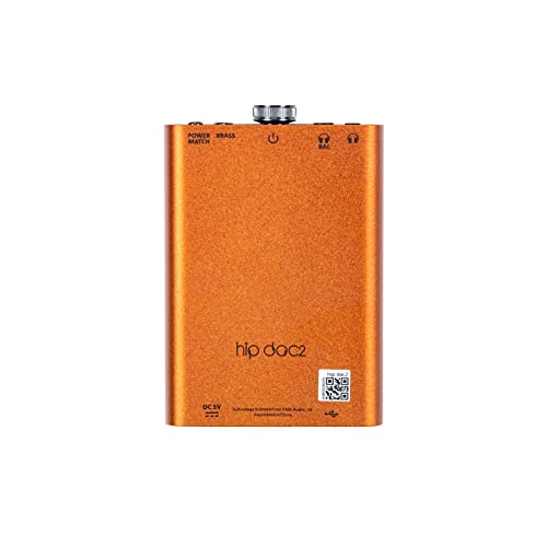 Image of iFi Hip-dac2 - Portable Balanced DAC Headphone Amplifier for Android, iPhone with USB Input Only /Outputs: 3.5mm Unbalanced / 4.4mm Balanced - MQA Decoder