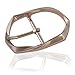 Produktbild FREDERIC HERMANO Gürtelschnalle Buckle 40mm Metall Roségold Poliert - Buckle Abstractus - Dornschliesse Für Gürtel Mit 4cm Breite - Roségold Poliert