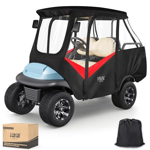 Housse voiturette de golf 4 passagers imperméable anti-pluie et vent