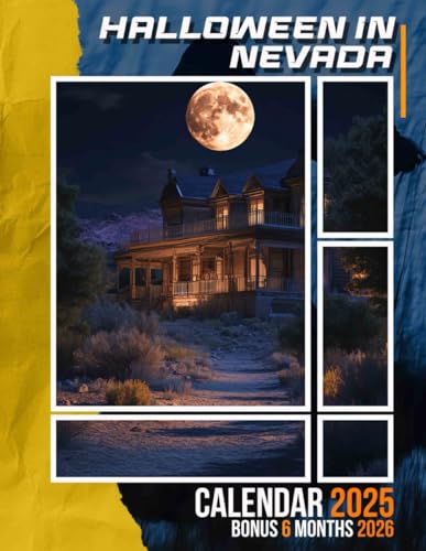 Halloween in Nevada Calendar 2025: 18 Months of Frightful Fun