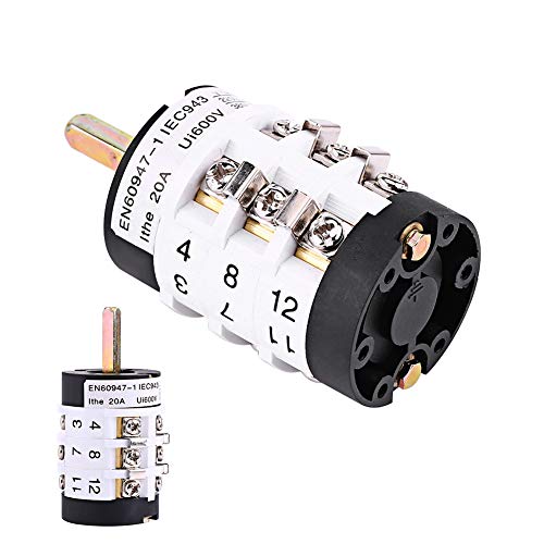 Image of 220V /380V 20A Motor Forward Reverse Switch Tool, Car Tire Changer Metal Machine Tire Changer Forward Reverse Switch Control The Machine Motor