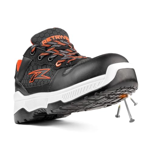 URANO FLEX Work Boots | Made in Mexico | Waterproof, Slip, Oil & Abrasion Resistant | Safety Footwear for Construction, Industrial & Heavy-Duty Jobs4