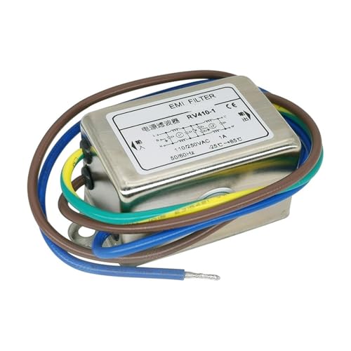RV410 AC monofásico de doble sección mejorado potente filtro 220V110v purificador de energía antiinterferencias(RV410-1A -1A lead type)