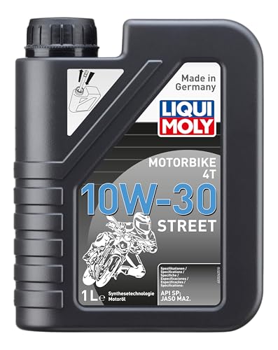 Liqui Moly Motorbike 4T 10W-30 Street | 1 L | Motorrad Synthesetechnologie Motoröl | Art.-Nr.: 2526