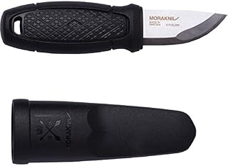 Morakniv Eldris Fixed-Blade Pocket-Sized Knife with Sandvik Stainless Steel Blade and Plastic Sheath