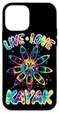 Hülle für iPhone 12 mini Live Love Kajak Kanu Liebhaber Kajaker Aquarell Kajakausflug