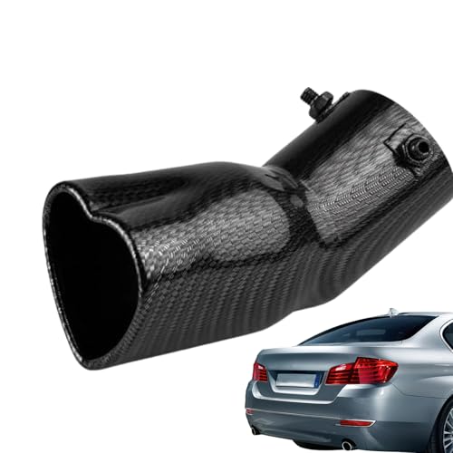Silencieux d'échappement voiture embout tuyau acier inoxydable cœur 63mm protection contre la rouille