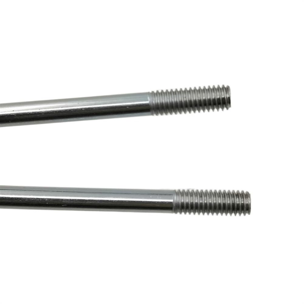 Raggi Bicicletta 40 pezzi 8G diametro 4,0 mm testa dritta raggi moto 45# superficie scheggia motocross(Length 150mm)