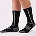 Niorasen Socken Herren, Gepolstert Atmungsaktive Wandersocken Sportsocken, Baumwolle Crew Tennissocken Arbeitssocken Laufsocken 5 Paar