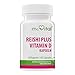 Produktbild Reishi 800 mg Plus Vitamin D Komplex - Mit Vitalpilz Reishi - Knochenaktiv - Erhöhte Sauerstoffaufnahme - 60 Kapseln