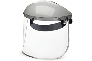 Sellstrom USA Advantage Face Shield, Clear Polycarbonate Window