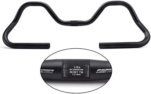 Miniatura 4 de Aleación de aluminio bicicleta mariposa manillar bicicleta montaña bicicleta elevador manillar bicicleta carretera bicicletas cruceros montaje