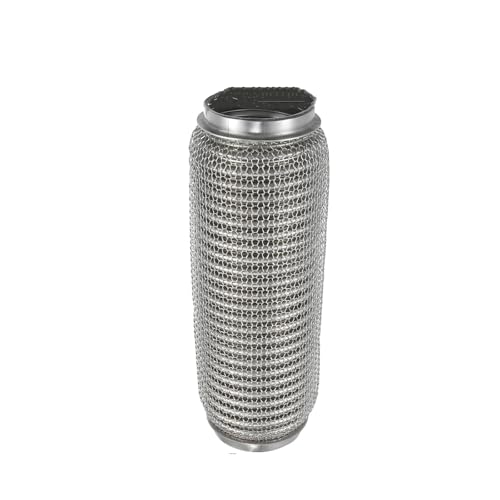 Tubo de escape flexible 63mm universal para silenciador de coche 254mm
