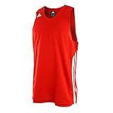Farbe: rot adidas Herren Basketball Tank Shirt, On Court 3 Jer, M, X17973