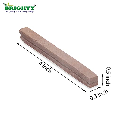 Brighty 1Kg Slate Pencil Red Colour Natural And Earthy Slate Pencils Thins Slate Pencils