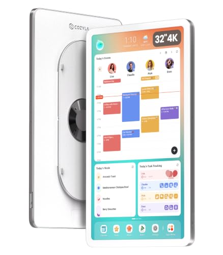 Image of Cozyla Calendar Plus 3: 32 inch4K Smart Digital Calendar with Google Play Store