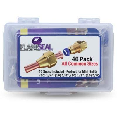 Buy FlareSeal 40 Pack Starter Leak Free SAE Flare Fitting Refrigerant