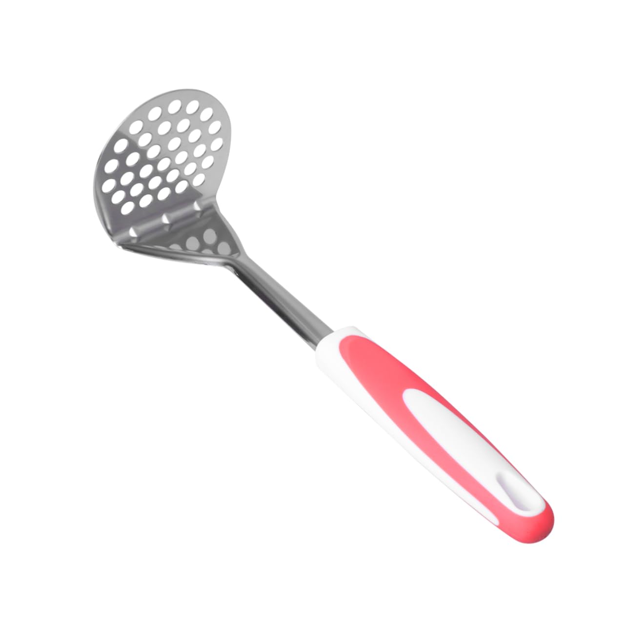 Cabilock Potato Masher Vegetable Mashers Ricer Smasher Gadget Food Masher Stainless Orange Puree Fruit Masher Potatoes Masher Kitchen Ground Meat Masher Ricing Press Potato Mud Press