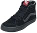 Vans U Sk8 Hi - Baskets Mode Mixte Adulte - Noir (Noir/Blanc)- 43 EU (Taille Fabricant : 10 US)