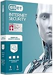 Diebstahlschutz ESET Internet Security 2020  1 Gerät  1 Jahr  Windows (10, 8, 7 und Vista), macOS, Linux und Android  Aktivierungscode in Standardverpackung