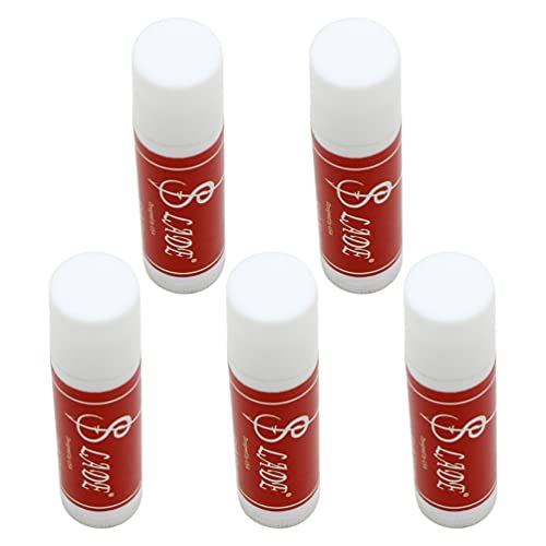 HEALLILY 5Pcs Saxophone Graisse Synthétique Coulisse D' accord Lubrifiant pour Trompette Trombone Français Corne Tuba Euphonium Et D' autres En Laiton Instruments (Blanc) Cover