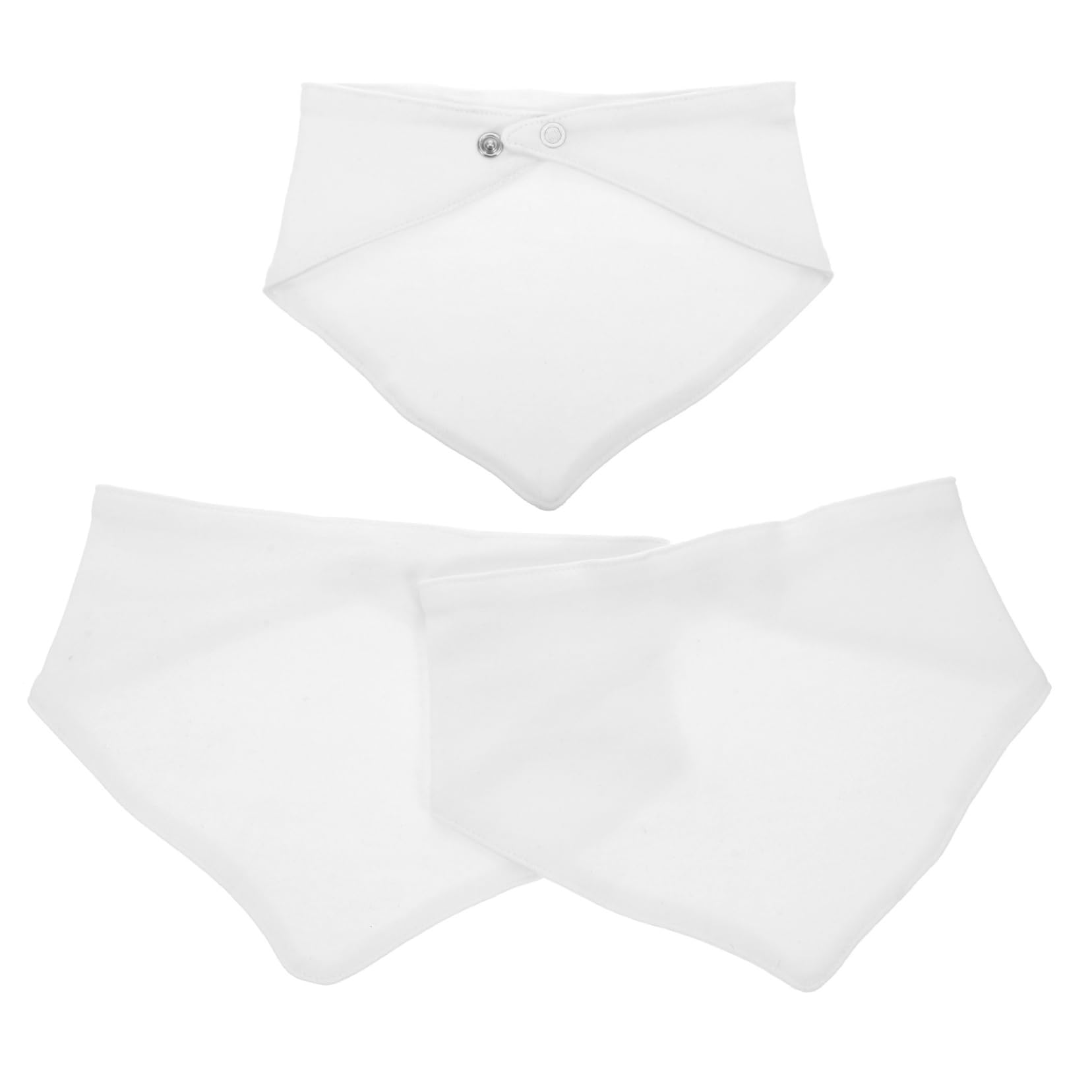 ibasenice 4sets Baby Speichel Lätzchen Neugeborenen Baumwolle Lätzchen Sabbern Bib Kleinkind Mahlzeit 3 ​​stücke * 4