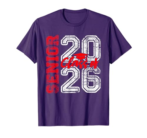 Senior 2026 Graduate Class of 2026 Graduation Men Women Kids T-Shirt