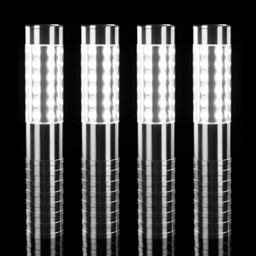 GLITCHCORE LED Bottle Service Lights 4pcs Rechargeable Strobe Lights for Champagne Suitable for Club Bar Party Wedding Luminous Stick