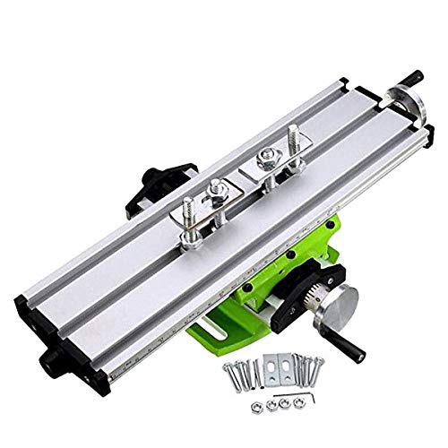 Compound Table Working Cross Slide Table Worktable for Milling Drilling Bench Multifunction Adjustable X-Y