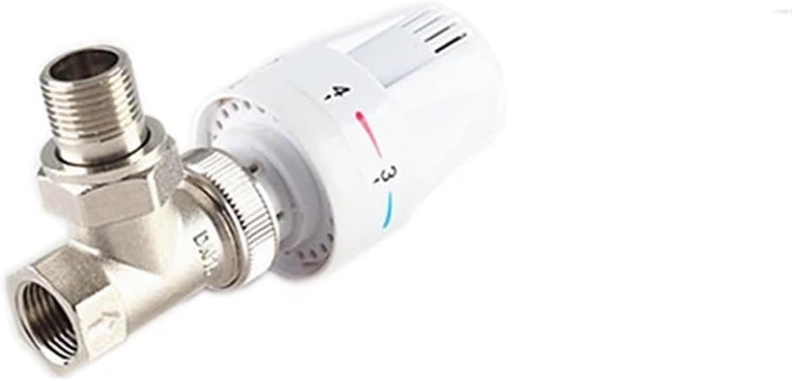 1/2" 3/4" 1" Brass Thermostatic Radiator Valve Straight Type Automatic Temperature Control Valve Floor heating(3/4")