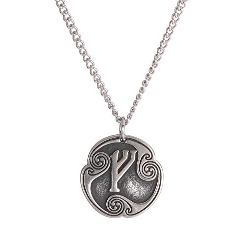 Amaxer Collier avec pendentif Asatru paÃ...