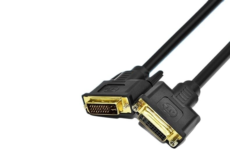 DV604 DVI Extension Cord Male to Female DVI-I Cable 24+5 Pure Copper for Video Equipment Computers televisions(300CM)