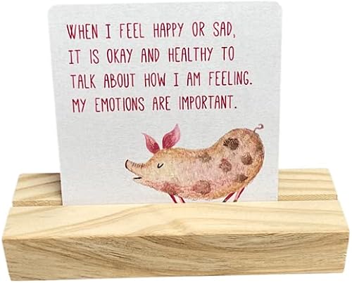 Miniatura 2 de Tarjetas de afirmación para niños pequeños niños pequeños preescolares primaria salud mental bienestar emocional amor propio bondad valor expresión