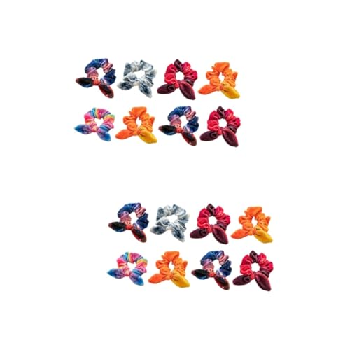 Élastiques en satin MAGICLULU lot de 8 chouchous pour coiffure femme