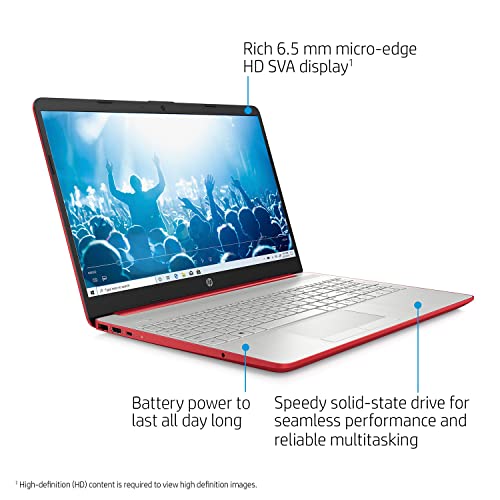 Hp 2022 Newest Pavilion 15.6" Hd Laptop, Intel Quad-Core Pentium Processor, 16Gb Ram, 1Tb Ssd, 11 Hr Battry Life, Intel Uhd Graphics, Hd Webcam, Bluetooth, Hdmi, Usb Type-C, Scarlet Red, Win 11 #TOP3