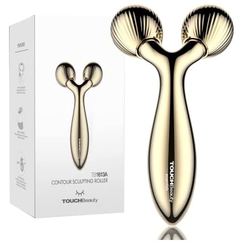 TOUCHBeauty 3D Facial Massager Rollers Facial Lifting Massager Skin Care Face Body Massager Firming Tools for V-Shaped Face Lift, Anti-Wrinkle, Anti-Aging, Kneading, Body Slimming Cover