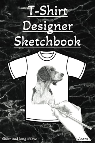 T-shirt Designer Sketchbook | Short and Long Sleeve T Shirt Templates