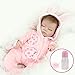 Price comparison product image Kaydora Reborn Baby Dolls 16 Inch Likelike Adorable Vinyl Weighted Reborn Baby Girl Doll Huggable Soft Body Toy