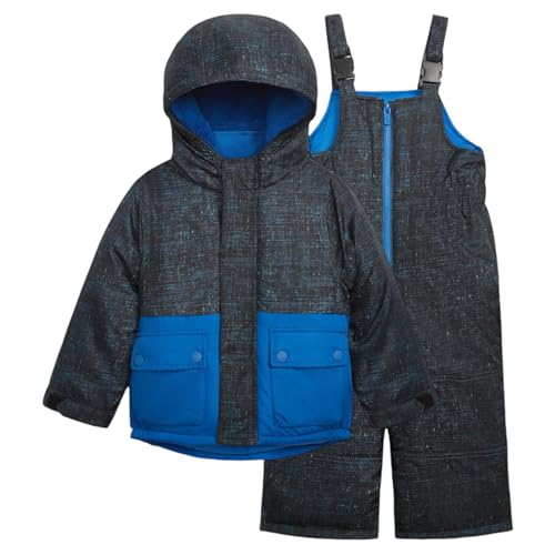 Carter's Boys' Heavyweight 2-Piece Ski Suit - Snow Bib and Winter Jacket Set