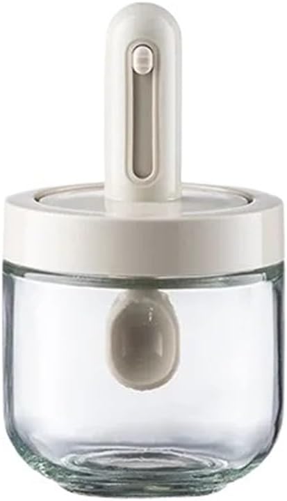 Telescopic Seasoning Bottle Salt Storage Box for Kitchen Use(White)