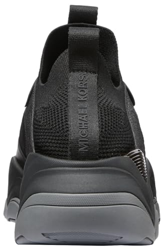 Michael Kors Men's Atlas Knit Trainer, Black, 8.5 - image 3