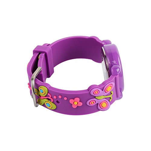 Image of Kids Watches for Boys Girls, 3D Cartoon Wrist Watch for Child Ages 3-8 | Cute Soft Silicone Watchband, Analog Dial, Daily Waterproof Durable, Birthday Christmas Ideal Gift for Little Child