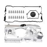 MITZONE N46 N46N Aluminum Engine Valve Cover Compatible with BMW 120i 118i 320i 318i 2.0L 2007-2012