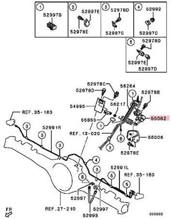 Brake Load Sensing Proportioning Valve OEM: 4655A011 4655A011
