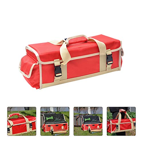 BESPORTBLE Bolsa de ferramentas de tecido Oxford resistente, bolsa organizadora para eletricista, en