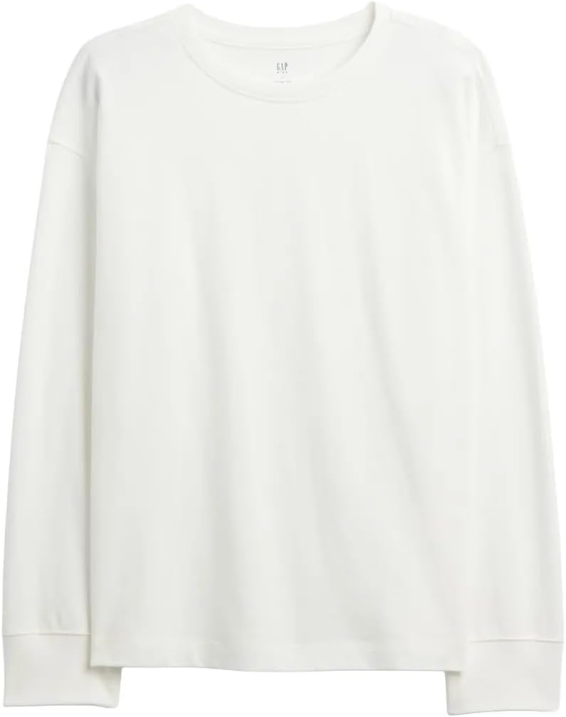 Gap Boys' Long Sleeve Crewneck Tee
