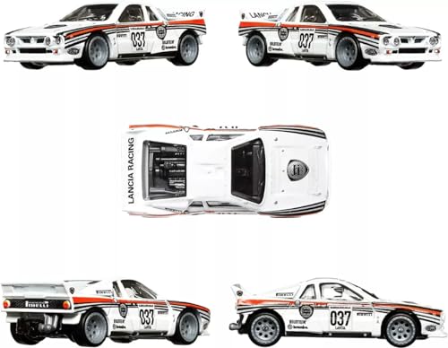 Hot Wheels Premium 2 Pack Lancia Rally 037 Audi Quattro miniatura 2