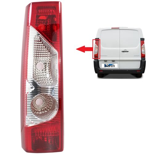 Image of BIAREN Rear Left Tail Light Lamp Lens For Peugeot Expert Citroen Dispatch Toyota Proace Fiat Scudo (2007-2015) 9467069888 6350AH SU001A1287