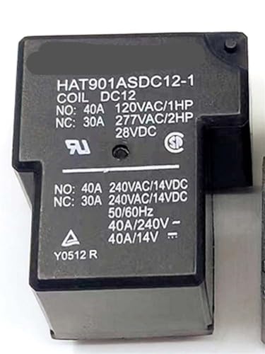 DOUKNAIL Relè 5 pezzi HAT901ASDC12-1 DC12V 12V